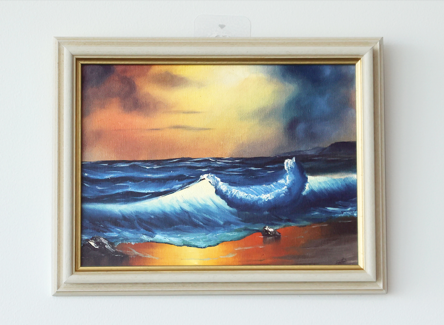 Sunset Beach - Oil Painting