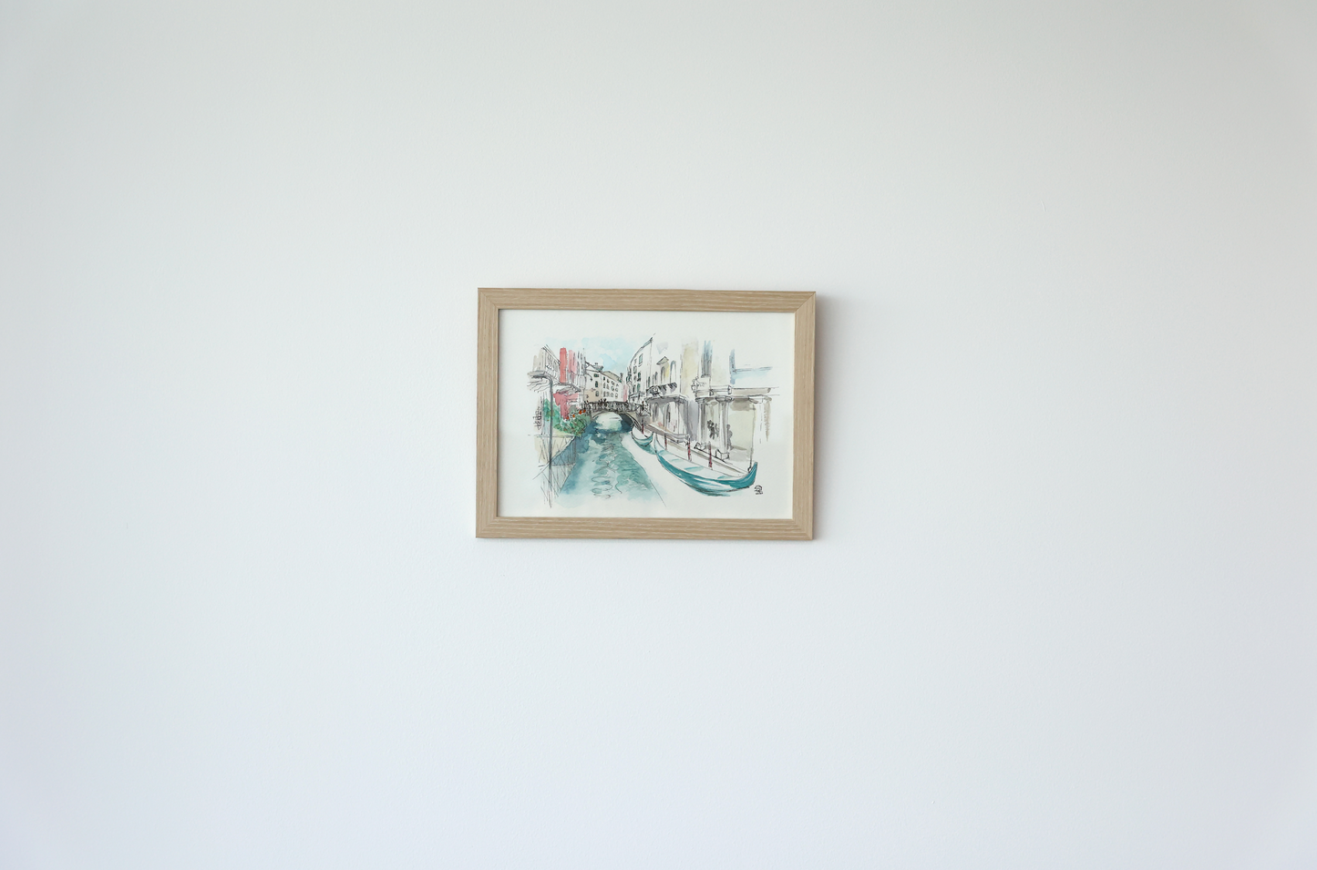 Venice Canal - Watercolor Painting