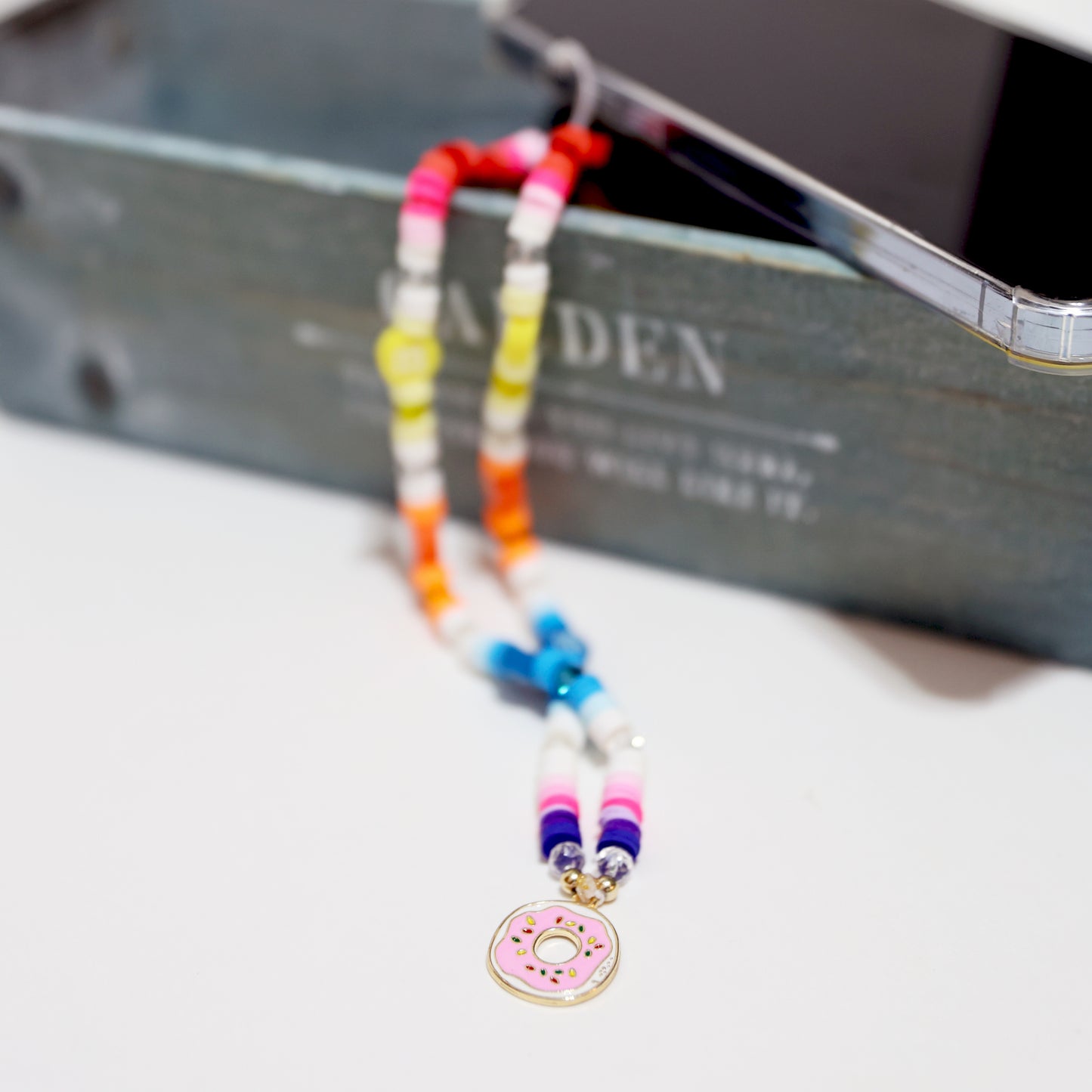 M&M & Donut Phone Hanger